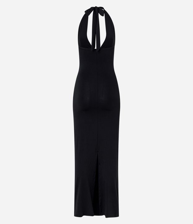 Vestido New Midi en Jersey con Adorno en el Busto 7
