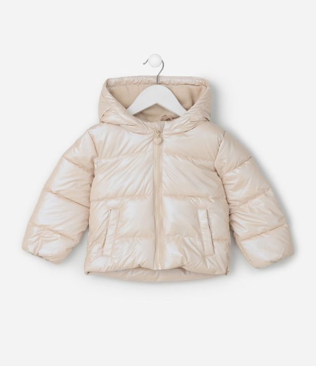 Campera Infantil Puffer Pesada con Efecto Holográfico – Talle 1 a 6 años 3