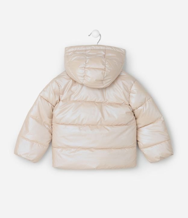 Campera Infantil Puffer Pesada con Efecto Holográfico – Talle 1 a 6 años 4