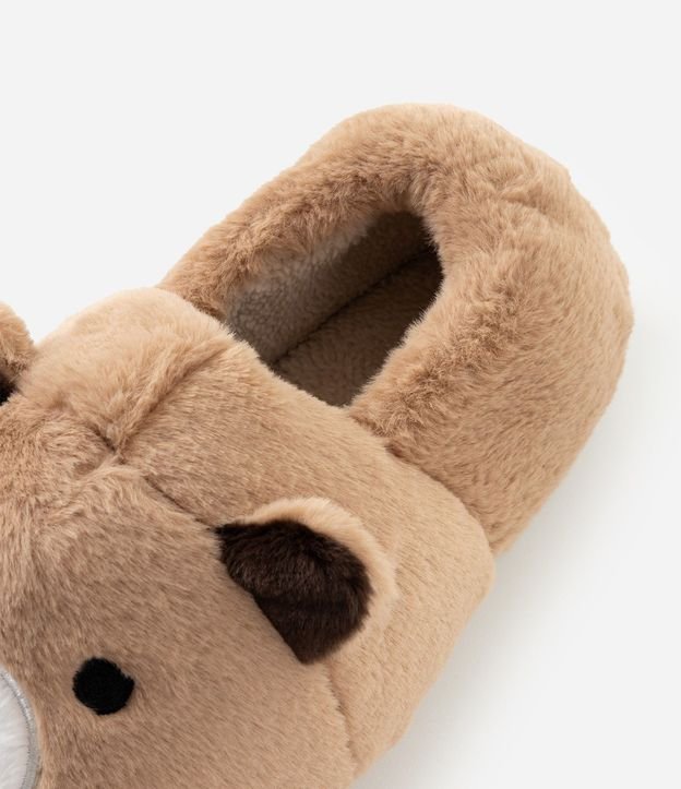Pantufla Cerrada Oso en Poliéster 3