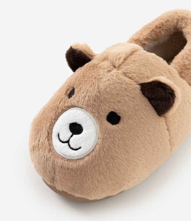 Pantufla Cerrada Oso en Poliéster 5