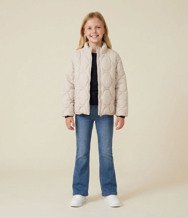 Campera Infantil Acolchonada con Cuello Alto – Talle 5 a 14 años