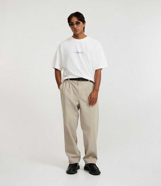 Remera Oversized en Algodón con Estampa Artsy Renacentista 3