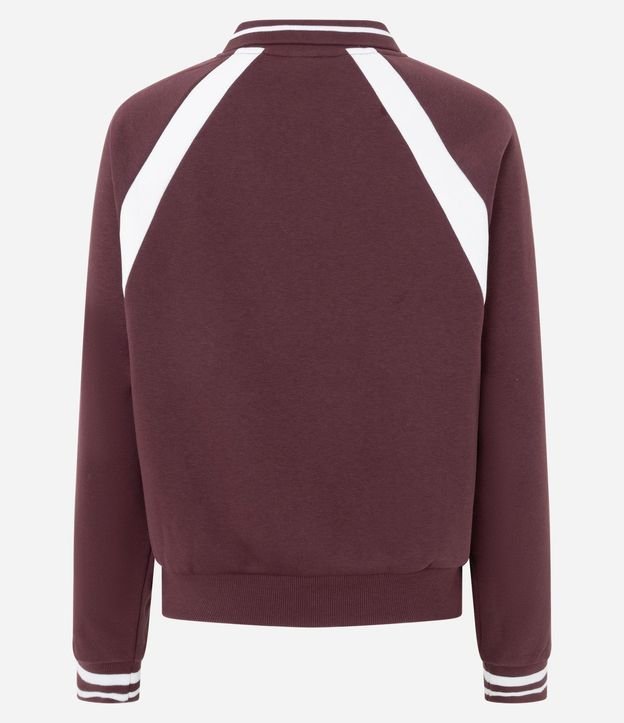 Algodón College Barcelona con Cuello y Puños Contrastante 7