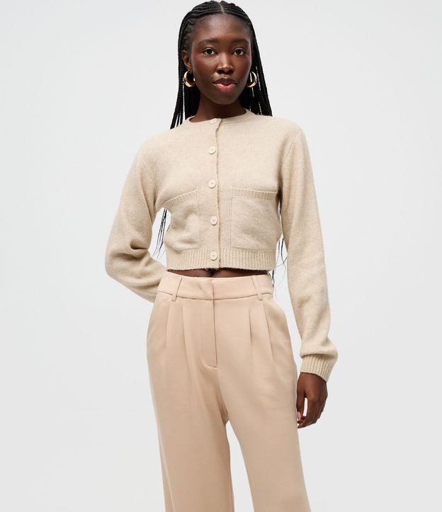 Pantalón Wide Leg con Bolsillo Cuchillo 2