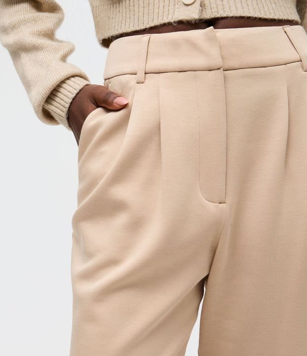 Pantalón Wide Leg con Bolsillo Cuchillo 4