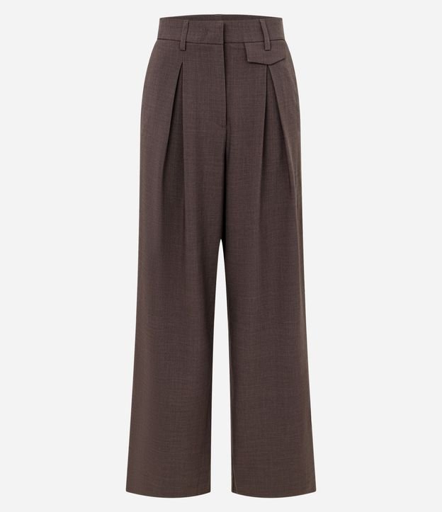 Pantalón Recto Sastre con Bolsillos Delanteros 5