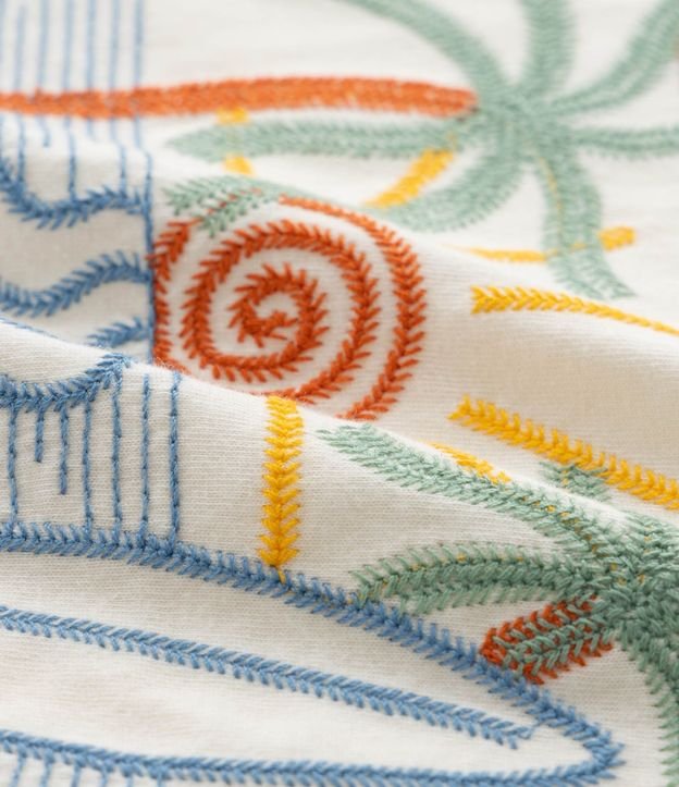 Remera Infantil con Estampa Tropical - Talle 1 a 6 años 3