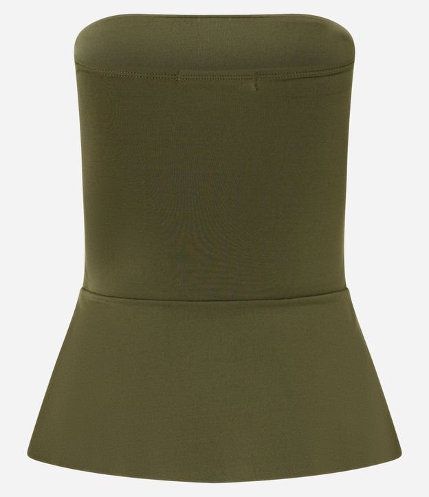 Blusa Sin Manga con Escote Corazón y Volados 6