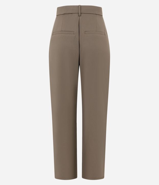 Pantalón Sastre en Microfibra con Pliegues Delanteros 2