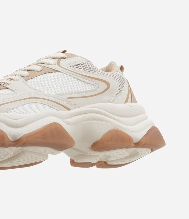 Championes Chunky en PU con Detalles Hondulados