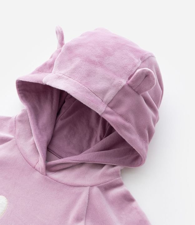 Conjunto Infantil Saco y Pantalón con Orejas en la Capucha – Talle 1 a 6 años 9