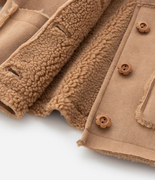 Campera Infantil en Gamuza con Pelos Interno – Talle 1 a 5/6 años 6