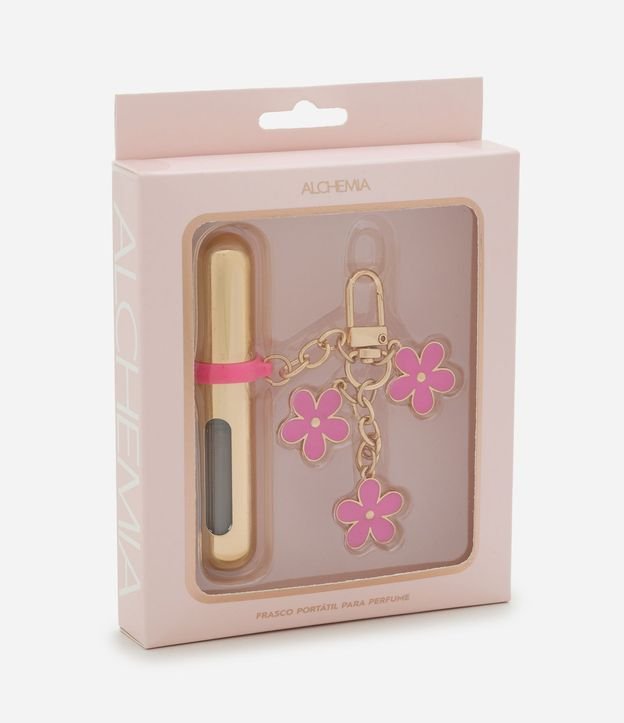 Porta Perfume Alchemia con LLavero de Flor