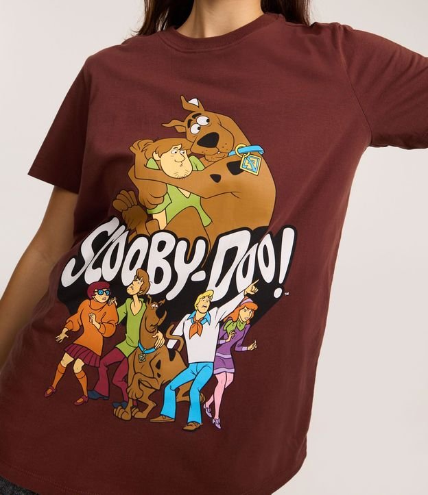 Remera T-shirt en Algodón con Estampa Scooby Doo 4