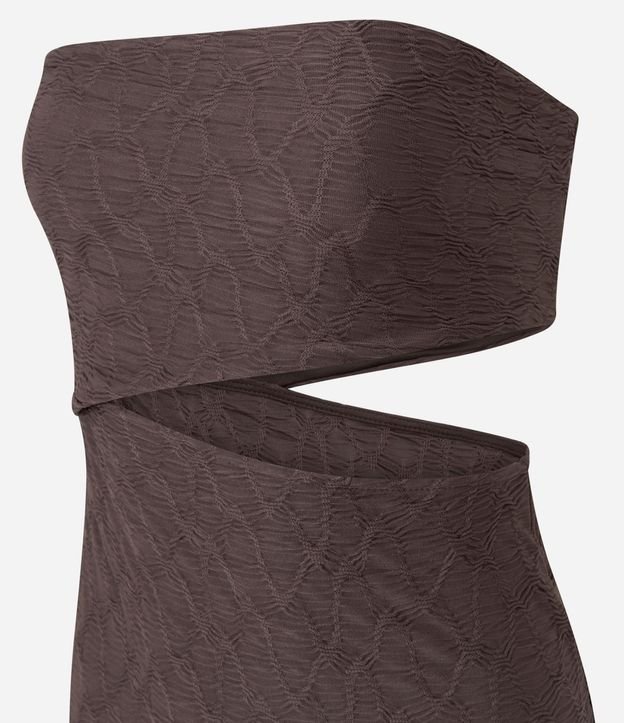 Vestido New Midi Texturizado con Cut Out 6