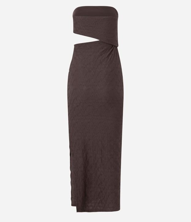 Vestido New Midi Texturizado con Cut Out 8