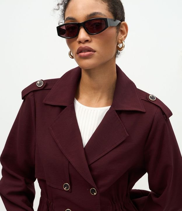 Campera Leve en Viscosa con Elástico en la Cintura 3