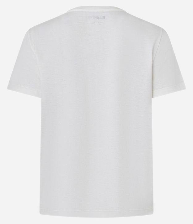 Remera T-Shirt en Algodón con Estampa Lettering 5