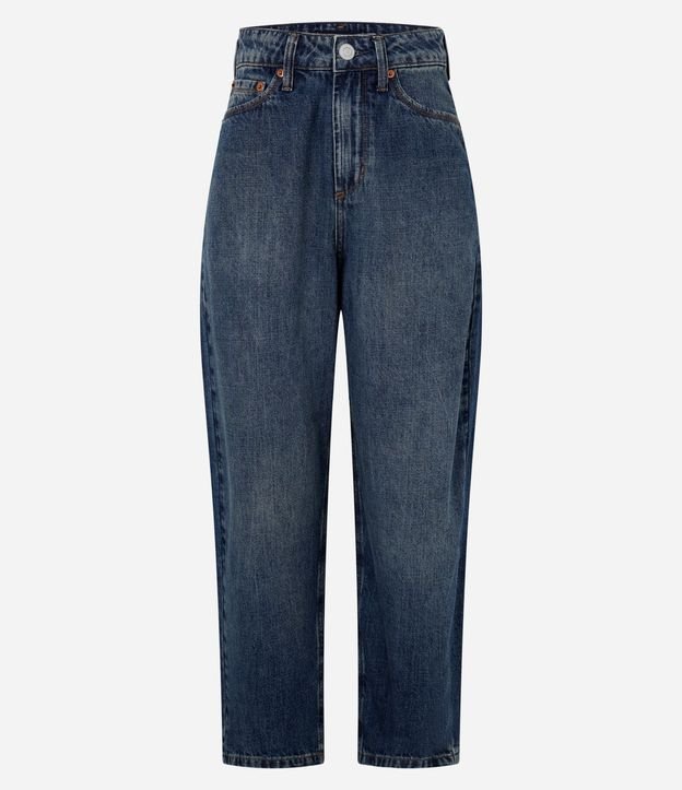 Pantalón Carrot en Jeans con Cintura Alta 5