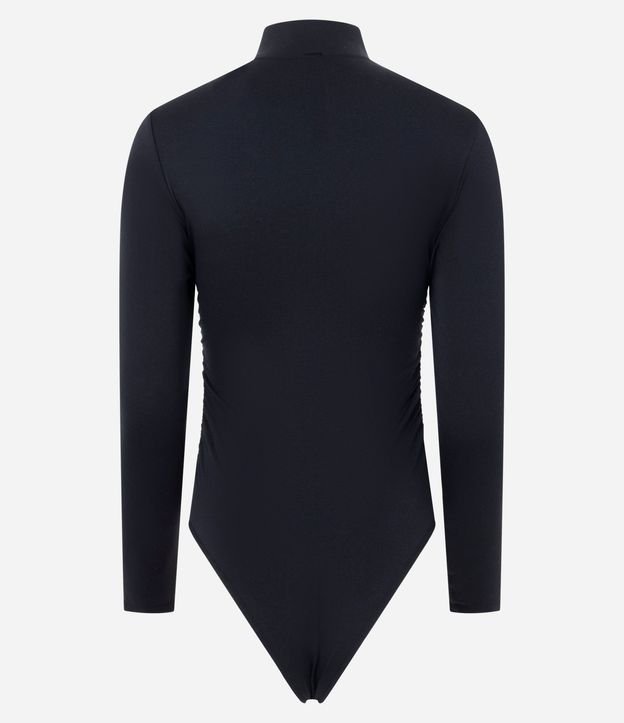 Body Seamless con Cuello Alto y Fruncido en la Cintura 6
