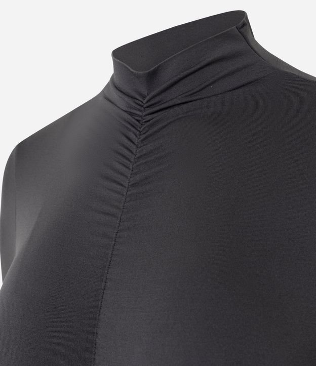 Body Seamless con Cuello Alto y Fruncido en la Cintura 6