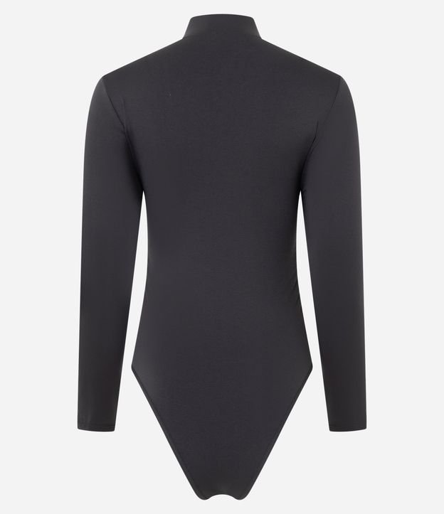 Body Seamless con Cuello Alto y Fruncido en la Cintura 8