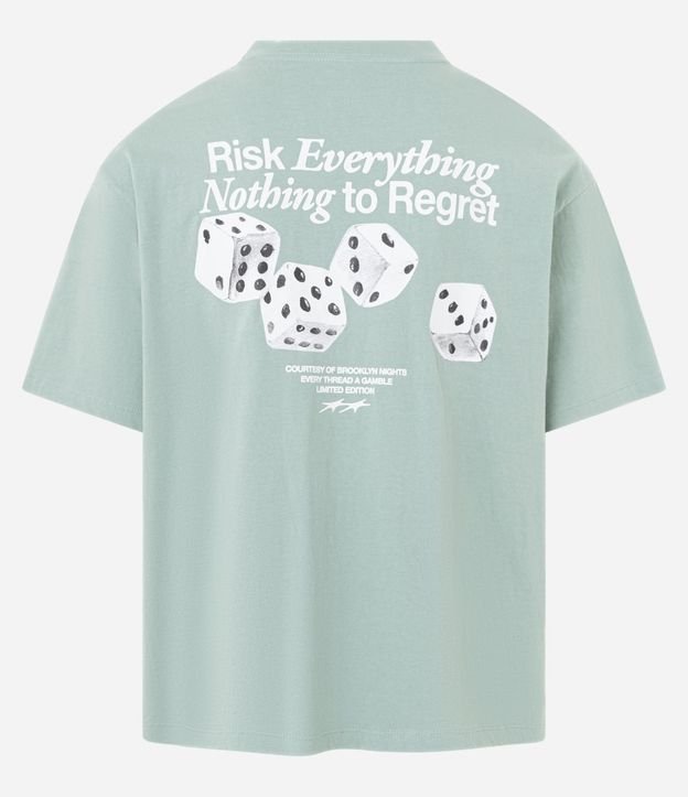 Remera Boxy en Algodón con Estampado Lettering 6