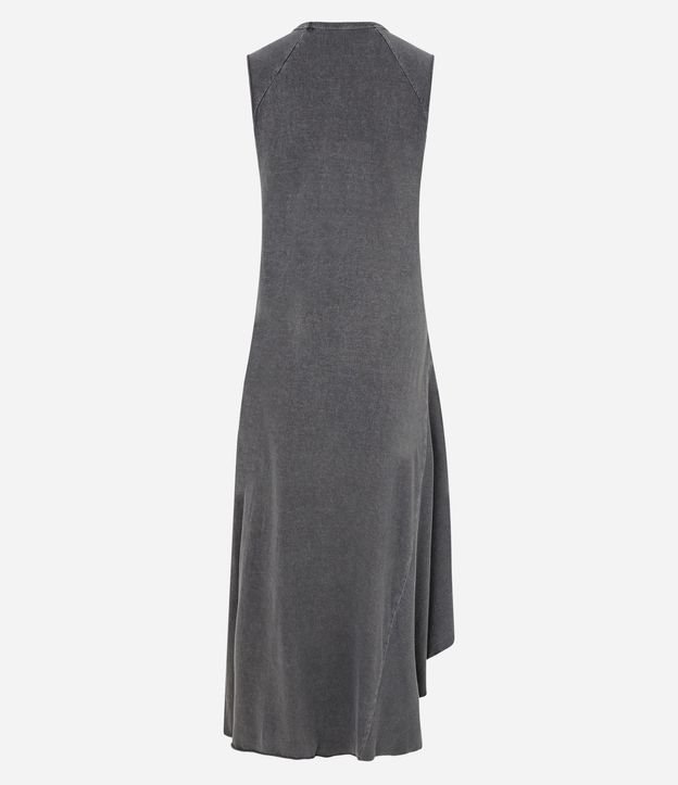 Vestido New Midi Marmorizado con Puntas en el Ruedo 6