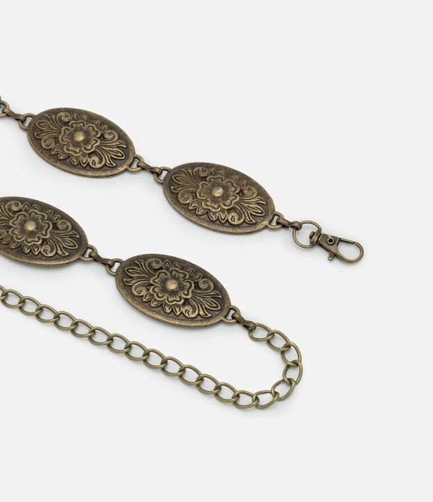 Cinto Boho de Cadena con Monedas Trabajadas 2