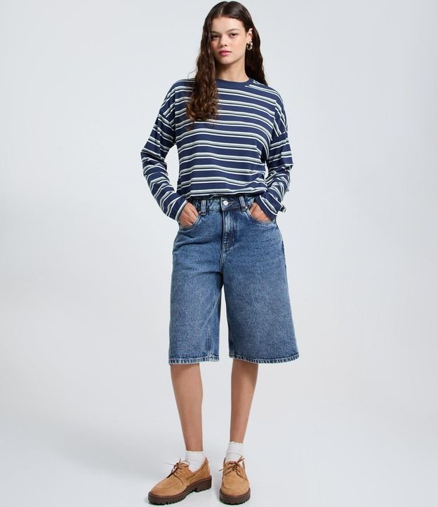 Bermuda Jorts en Jeans con Bolsillos 2