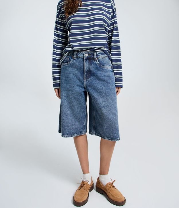Bermuda Jorts en Jeans con Bolsillos 3