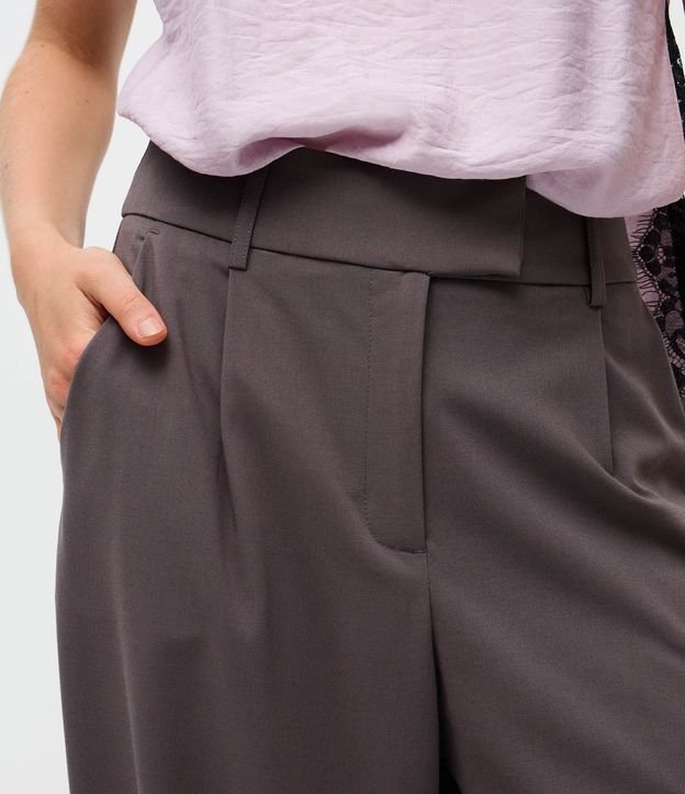 Pantalón Barrel sastrería con Recortes Delanteros 3
