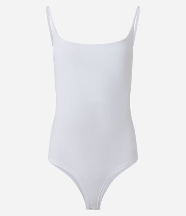 Body de Bretel en Microfibra con Escote U