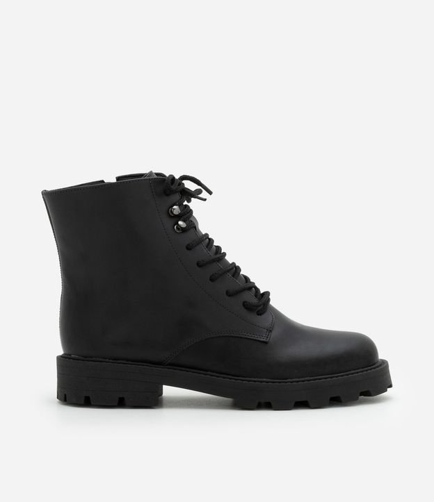 Bota Caña Corta en PU con Suela Track 1