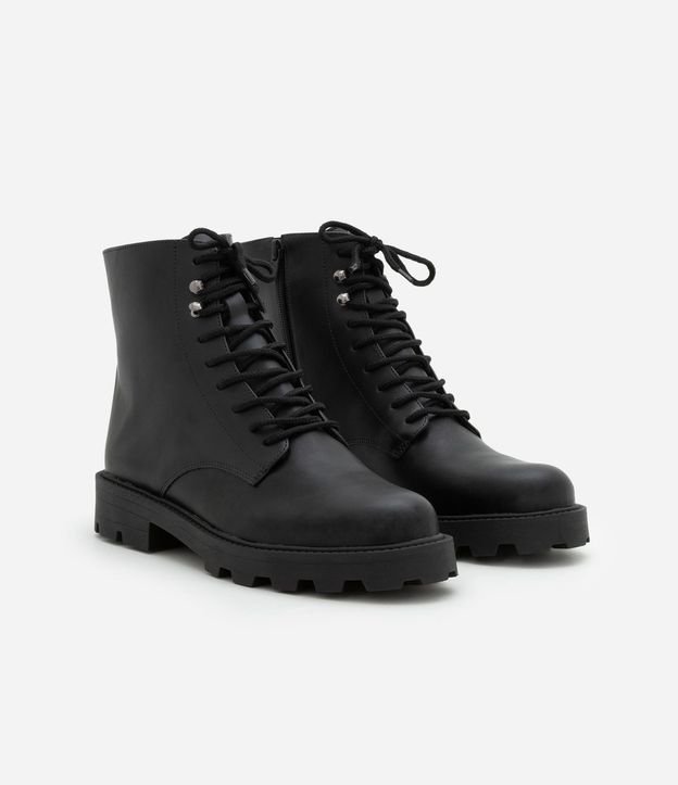 Bota Caña Corta en PU con Suela Track 2