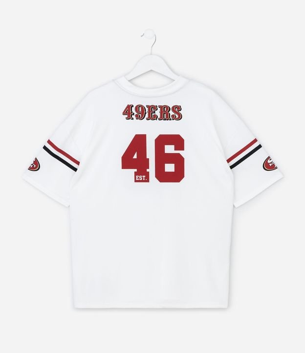 Remera Infantil Deportiva con Estampado 49ers NFL – Talle 5 a 14 años 3
