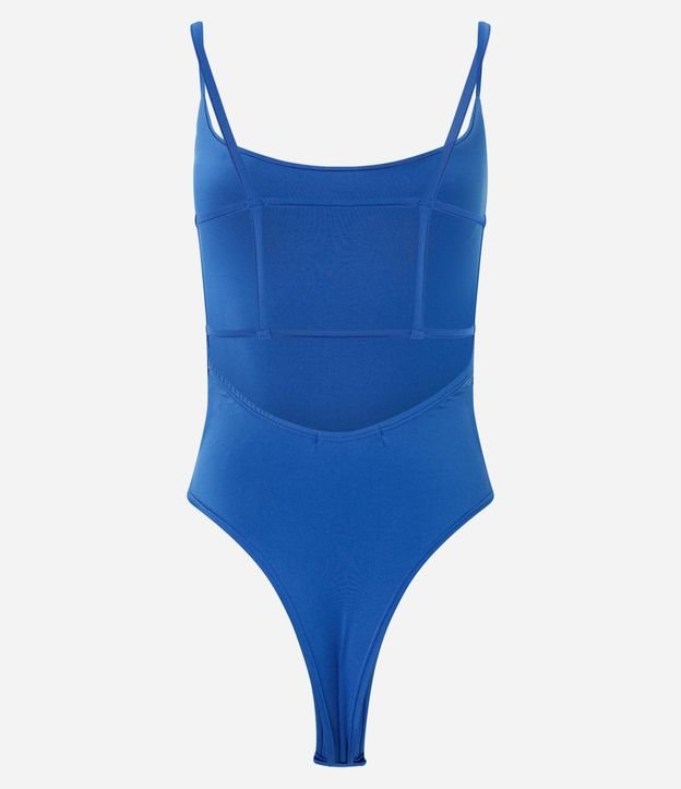 Body en Microfibra Frente Única con Bretel Fino 7