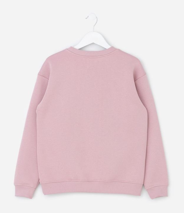 Buzo Infantil con Flores en Chenille en Efecto Ganchillo  – Talle 5 a 14 años 4