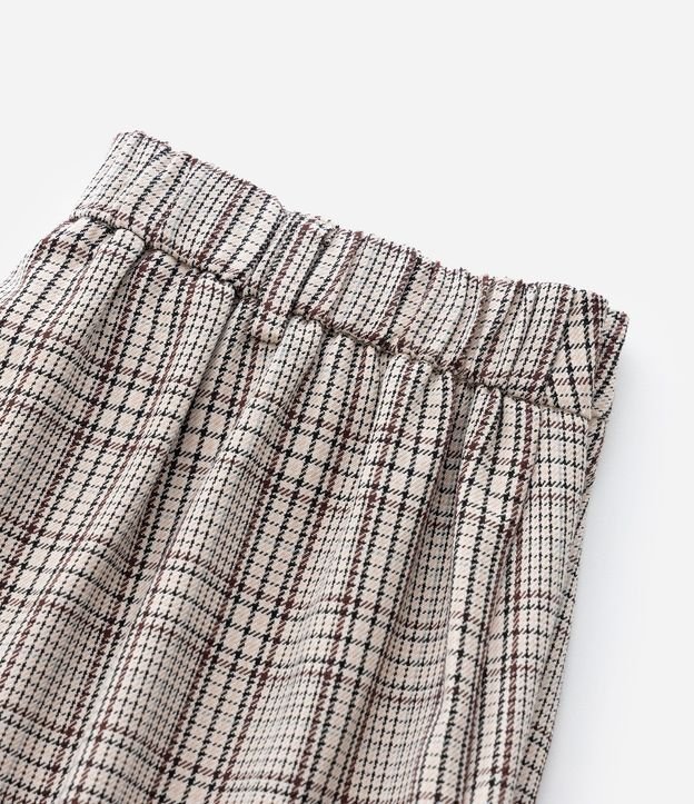 Pantalón Cargo Infantil en Sastre de Cuadros – Talle 5 a 14 años 5