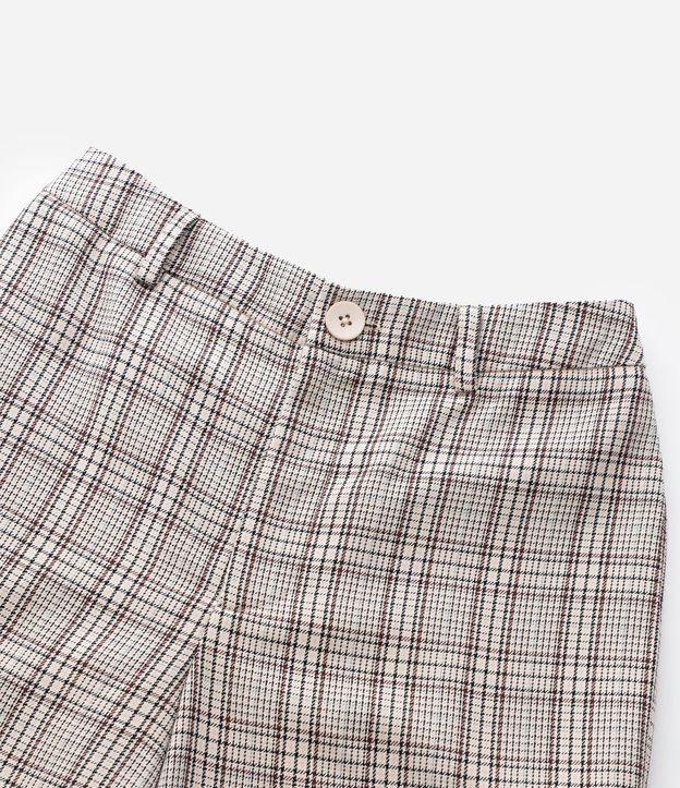 Pantalón Cargo Infantil en Sastre de Cuadros – Talle 5 a 14 años 6