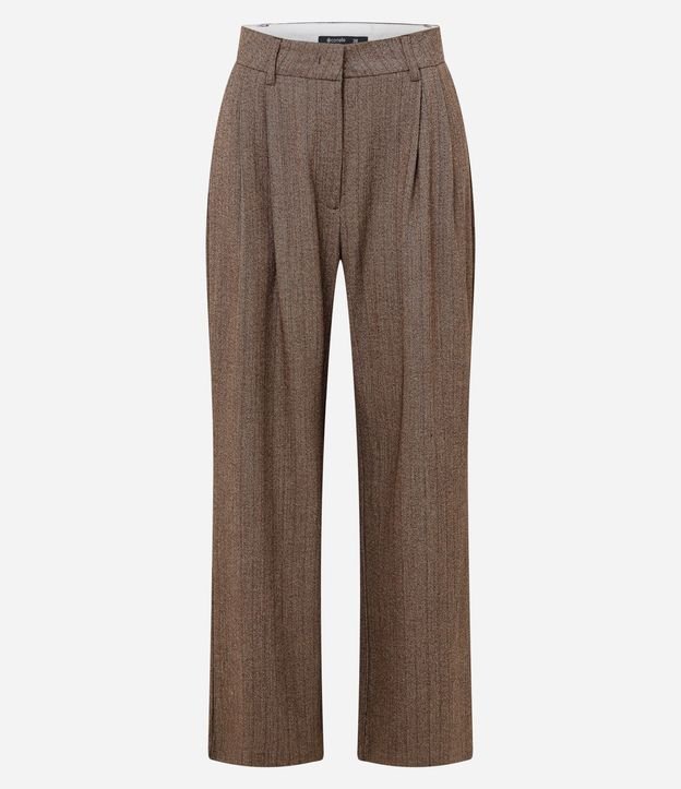 Pantalón Wide Leg Sastrer con Pliegues Delanteros 5