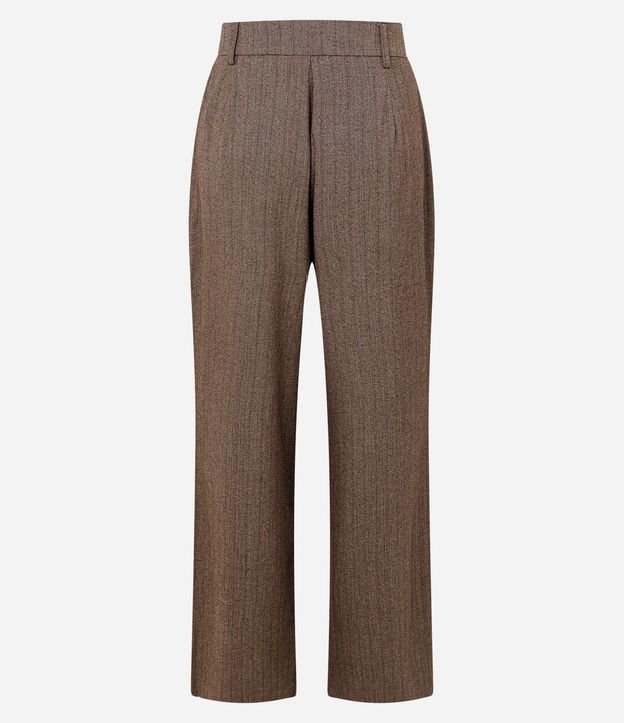 Pantalón Wide Leg Sastrer con Pliegues Delanteros 6