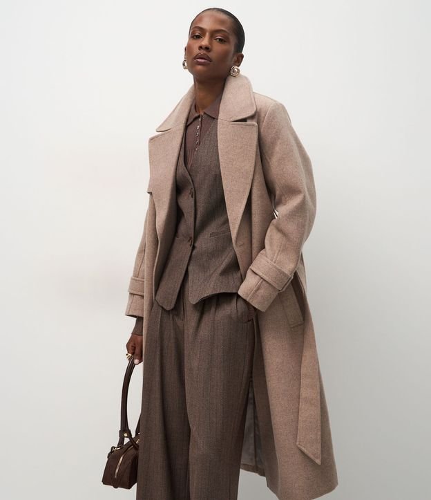 Pantalón Wide Leg Sastrer con Pliegues Delanteros 2