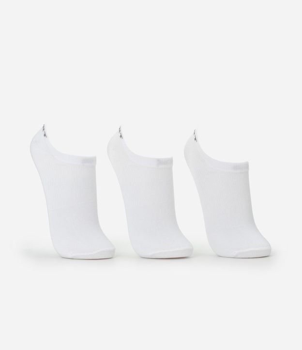 Kit 03 Medias Invisíbles Deportivas en Algodón Lupo 2