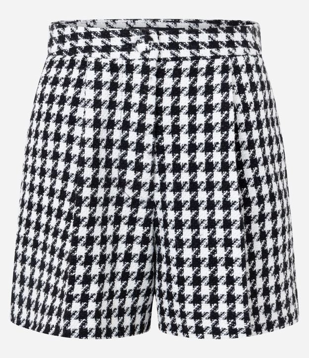 Short Corto con Estampa Pied de Poule 5