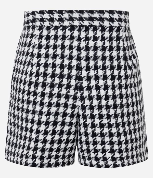 Short Corto con Estampa Pied de Poule 7