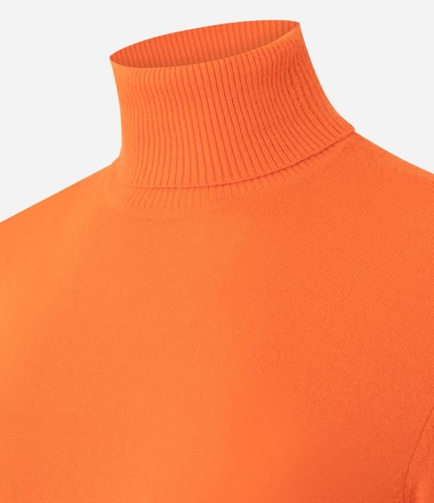 Suéter en Punto con Cuello Alto y Manga Larga 3