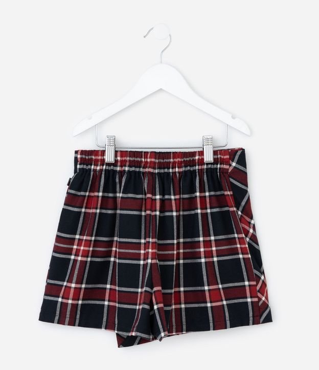 Short Pollera Infantil de Cuadros en Sastrería – Talle 5 a 14 años 2