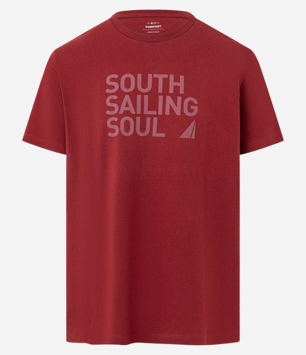 Remera Comfort en Algodón con Estampa South Sailing Soul 4